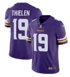 Men's Minnesota Vikings #19 Adam Thielen Purple 2025 F.U.S.E. Vapor Untouchable Limited Football Stitched Jersey