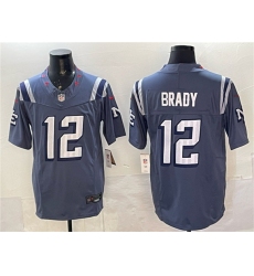 Men's New England Patriots #12 Tom Brady 2025 F.U.S.E. “Rivalries” Vapor Limited Football Stitched Jersey