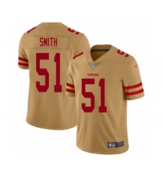 Youth San Francisco 49ers #51 Malcolm Smith Limited Gold Inverted Legend Football Jersey