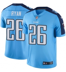 Youth Nike Tennessee Titans #26 Logan Ryan Limited Light Blue Rush Vapor Untouchable NFL Jersey
