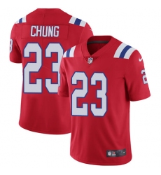 Youth Nike New England Patriots #23 Patrick Chung Red Alternate Vapor Untouchable Limited Player NFL Jersey