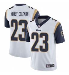 Youth Nike Los Angeles Rams #23 Nickell Robey-Coleman White Vapor Untouchable Limited Player NFL Jersey