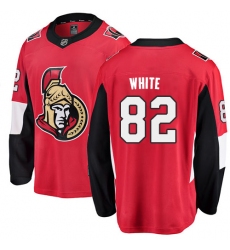 Men's Ottawa Senators #82 Colin White Fanatics Branded Red Home Breakaway NHL Jersey
