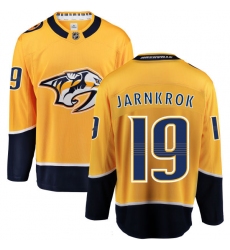 Youth Nashville Predators #19 Calle Jarnkrok Fanatics Branded Gold Home Breakaway NHL Jersey