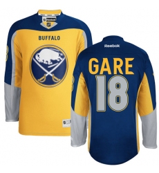 Women's Reebok Buffalo Sabres #18 Danny Gare Authentic Gold Third NHL Jersey