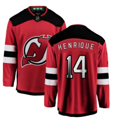 Youth New Jersey Devils #14 Adam Henrique Fanatics Branded Red Home Breakaway NHL Jersey
