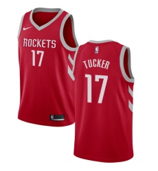 Men's Nike Houston Rockets #17 PJ Tucker Red NBA Swingman Icon Edition Jersey
