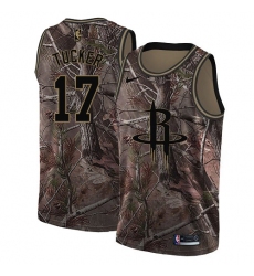 Women's Nike Houston Rockets #17 PJ Tucker Swingman Camo Realtree Collection NBA Jersey