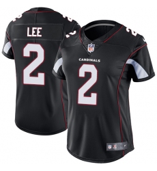 Women's Nike Arizona Cardinals #2 Andy Lee Black Alternate Vapor Untouchable Limited Player NFL Jersey