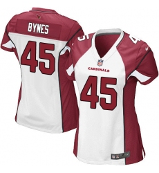 Women's Nike Arizona Cardinals #45 Josh Bynes Game White NFL Jersey