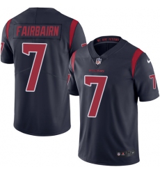 Youth Nike Houston Texans #7 Ka'imi Fairbairn Limited Navy Blue Rush Vapor Untouchable NFL Jersey