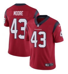 Men's Nike Houston Texans #43 Corey Moore Red Alternate Vapor Untouchable Limited Player NFL Jersey