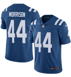 Youth Nike Indianapolis Colts #44 Antonio Morrison Royal Blue Team Color Vapor Untouchable Elite Player NFL Jersey