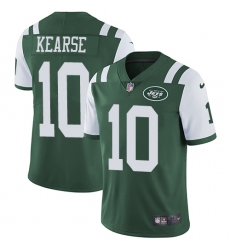 Men's Nike New York Jets #10 Jermaine Kearse Green Team Color Vapor Untouchable Limited Player NFL Jersey