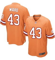 Men's Nike Tampa Bay Buccaneers #43 T.J. Ward Limited Orange Glaze Alternate NFL Jersey