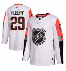 Youth Adidas Vegas Golden Knights #29 Marc-Andre Fleury Authentic White 2018 All-Star Pacific Division NHL Jersey