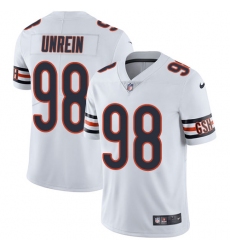 Youth Nike Chicago Bears #98 Mitch Unrein White Vapor Untouchable Limited Player NFL Jersey