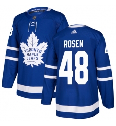 Youth Adidas Toronto Maple Leafs #48 Calle Rosen Authentic Royal Blue Home NHL Jersey