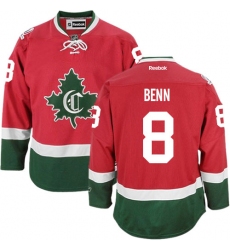 Youth Reebok Montreal Canadiens #8 Jordie Benn Authentic Red New CD NHL Jersey