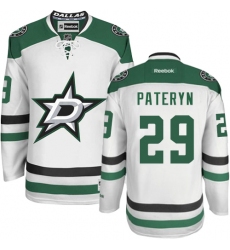 Youth Reebok Dallas Stars #29 Greg Pateryn Authentic White Away NHL Jersey