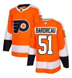 Youth Adidas Philadelphia Flyers #51 Cole Bardreau Premier Orange Home NHL Jersey