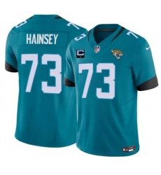 Men's Jacksonville Jaguars #73 Robert Hainsey Teal 2025 F.U.S.E. With 1-Star C Vapor Untouchable Limited Football Stitched Jersey