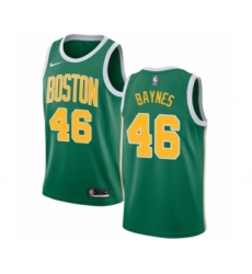 Women's Nike Boston Celtics #46 Aron Baynes Green Swingman Jersey - Earned Edition