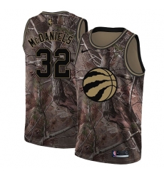 Women's Nike Toronto Raptors #32 KJ McDaniels Swingman Camo Realtree Collection NBA Jersey