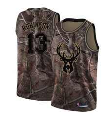 Youth Nike Milwaukee Bucks #13 Glenn Robinson Swingman Camo Realtree Collection NBA Jersey