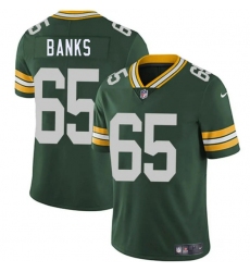 Men's Green Bay Packers #65 Aaron Banks Green 2025 Vapor Untouchable Limited Football Stitched Jersey