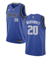 Women's Nike Dallas Mavericks #20 Doug McDermott Swingman Royal Blue Road NBA Jersey - Icon Edition