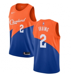 Women's Nike Cleveland Cavaliers #2 Collin Sexton Swingman Blue NBA Jersey - City Edition