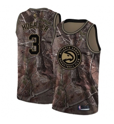 Women's Nike Atlanta Hawks #3 Kevin Huerter Swingman Camo Realtree Collection NBA Jersey