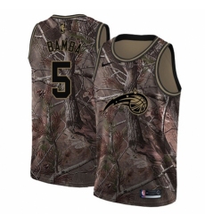 Women's Nike Orlando Magic #5 Mohamed Bamba Swingman Camo Realtree Collection NBA Jersey