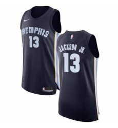 Women's Nike Memphis Grizzlies #13 Jaren Jackson Jr. Authentic Navy Blue Road NBA Jersey - Icon Edition