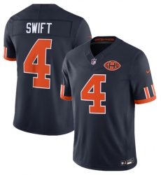 Men's Chicago Bears #4 D'Andre Swift Navy 2026 F.U.S.E. Rivalries Collection Limited Football Stitched Jersey