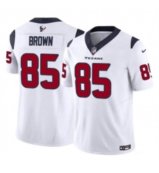 Men's Houston Texans #85 Noah Brown White 2023 F.U.S.E. Vapor Untouchable Football Stitched Jersey