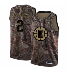 Youth Nike Los Angeles Clippers #2 Shai Gilgeous-Alexander Swingman Camo Realtree Collection NBA Jersey