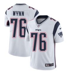Youth Nike New England Patriots #76 Isaiah Wynn White Vapor Untouchable Limited Player NFL Jersey