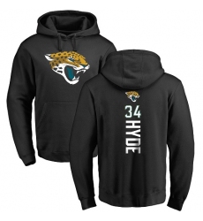 NFL Nike Jacksonville Jaguars #34 Carlos Hyde Black Backer Pullover Hoodie