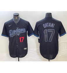Men's Los Angeles Dodgers #17 Joe Kelly Number Lights Out Black Fashion Stitched Cool Base Nike Jersey