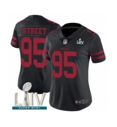 Women's San Francisco 49ers #97 Nick Bosa Limited White Rush Vapor Untouchable Super Bowl LIV Bound Football Jersey