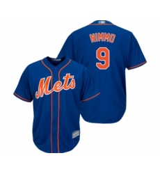 Men's New York Mets #9 Brandon Nimmo Replica Royal Blue Alternate Home Cool Base Baseball Jersey