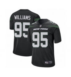 Men's New York Jets #95 Quinnen Williams Green Team Color Vapor Untouchable Limited Player Football Jersey