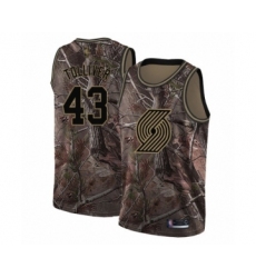 Women's Portland Trail Blazers #43 Anthony Tolliver Swingman Camo Realtree Collection Basketball Jersey