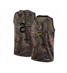 Women's Oklahoma City Thunder #2 Shai Gilgeous-Alexander Swingman Camo Realtree Collection Basketball Jersey