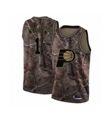 Youth Indiana Pacers #1 T.J. Warren Swingman Camo Realtree Collection Basketball Jersey
