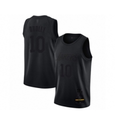 Men's Los Angeles Lakers #10 Jared Dudley Swingman Black MVP Basketball Jersey