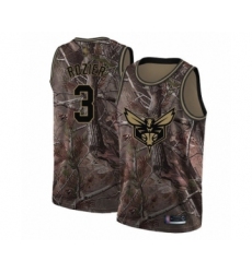 Youth Charlotte Hornets #3 Terry Rozier Swingman Camo Realtree Collection Basketball Jersey