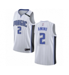 Youth Orlando Magic #2 Al-Farouq Aminu Swingman White Basketball Jersey - Association Edition